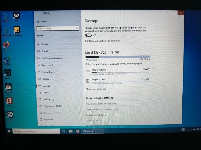Acer Aspire E5-576G Notebook – Core i3 – RAM 4GB – SSD 128GB – สภาพสวย ใช้งานดี – 4,500฿ (ต่อรองได้) รูปที่ 7