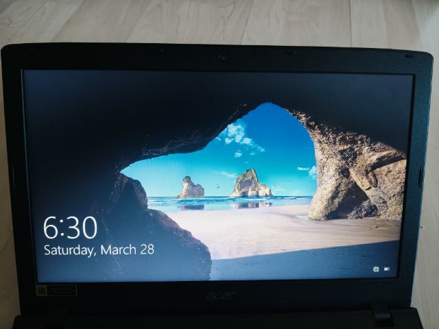 Acer Aspire E5-576G Notebook – Core i3 – RAM 4GB – SSD 128GB – สภาพสวย ใช้งานดี – 4,500฿ (ต่อรองได้) รูปที่ 4