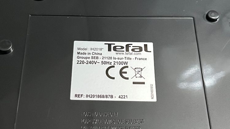 Tefal เตาแม่เหล็กไฟฟ้า รูปที่ 6