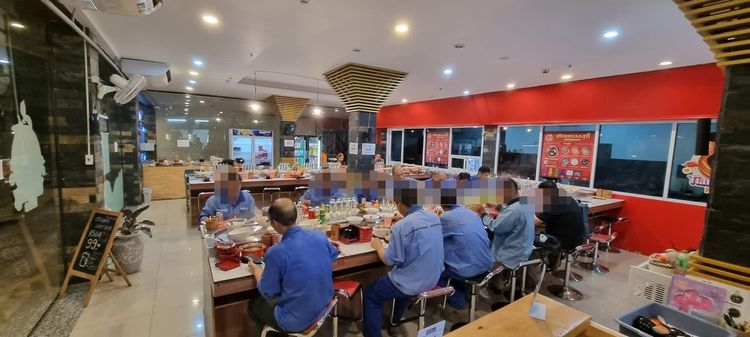 เซ้งร้านชาบูหมาล่า-สายพาน ติดถนนบางนา-ตราด ใต้โรงแรมชัย บางบ่อ ใกล้ๆมีหอพักจำนวนมาก รูปที่ 2