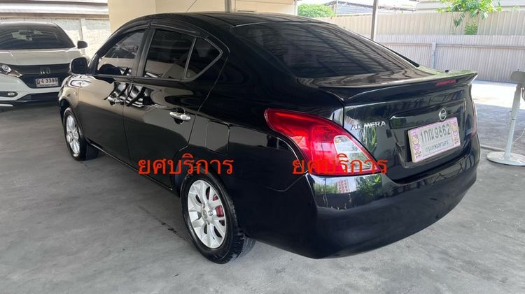 Nissan Almera 2012 1.2 EL Sedan เบนซิน ไม่ติดแก๊ส เกียร์อัตโนมัติ ดำ รูปที่ 4