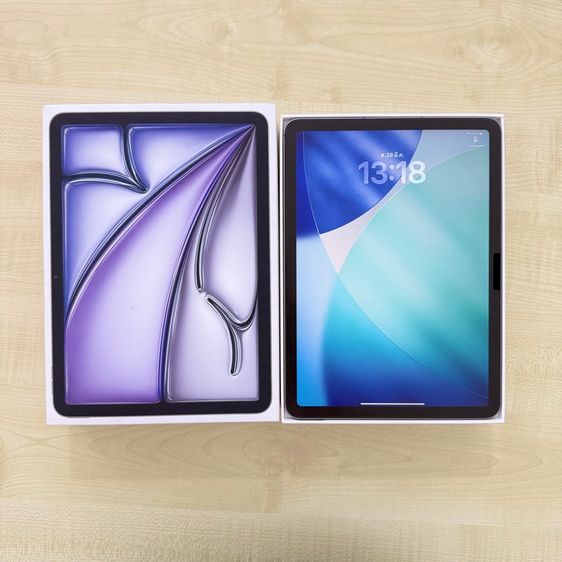  iPad Air 11 inch ใส่ซิม M3 ความจุ 128gb ศูนย์ไทย อุปกรณ์ครบกล่อง ประกันศูนย์เหลือ 11 เดือน ใหม่กิ๊ฟ ราคา 17,500 บาท