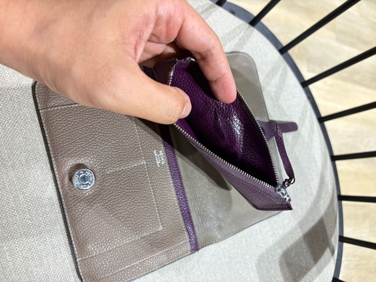 Hermes Dogon Wallet  รูปที่ 6