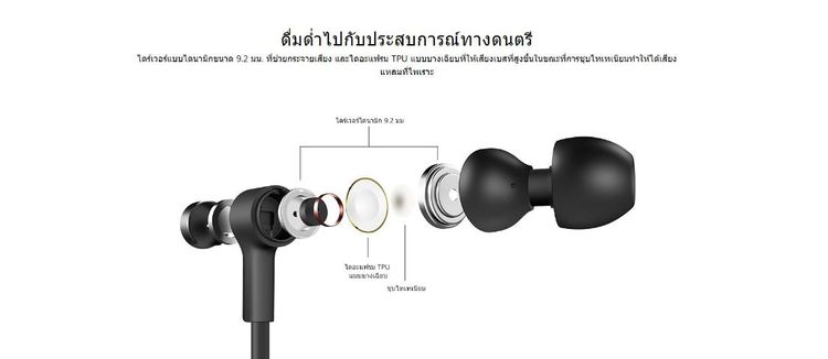 สุดคุ้มหูฟังไร้สายBT HUAWEI FREELACE ของแท้ เสียงดี ดีไซร์วัสดุหรูหรา แบตทน กันน้ำ ใช้งานปกติ  650 พอ ของใหม่ 2400 รูปที่ 5