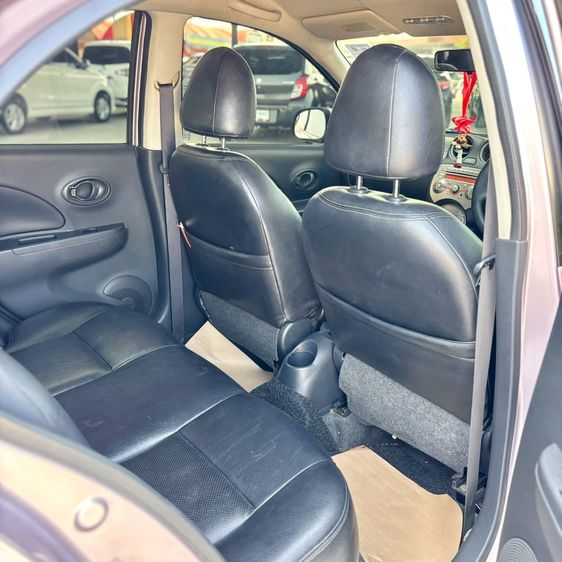 Nissan March 2010 1.2 V Sedan เบนซิน ไม่ติดแก๊ส เกียร์อัตโนมัติ เทา รูปที่ 4