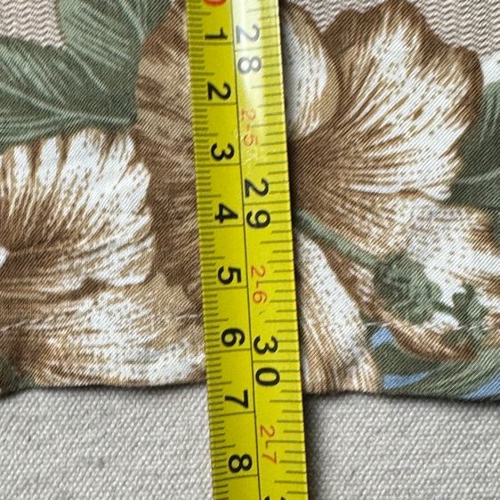 เสื้อฮาวายลายดอก​ Pierre Cardin ผ้า Rayon Size M รูปที่ 11