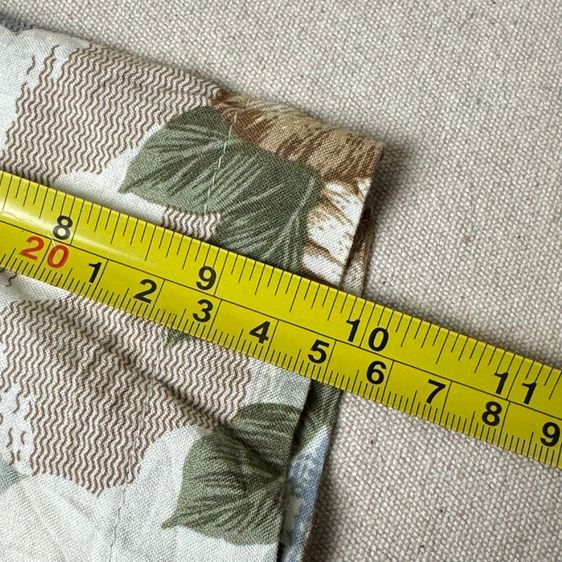 เสื้อฮาวายลายดอก​ Pierre Cardin ผ้า Rayon Size M รูปที่ 12