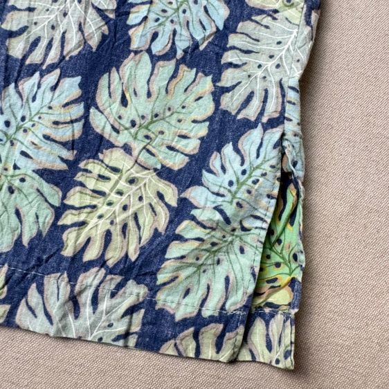 เสื้อฮาวายลายดอก​ Cooke Street made in Hawaii Size XL​ รูปที่ 8