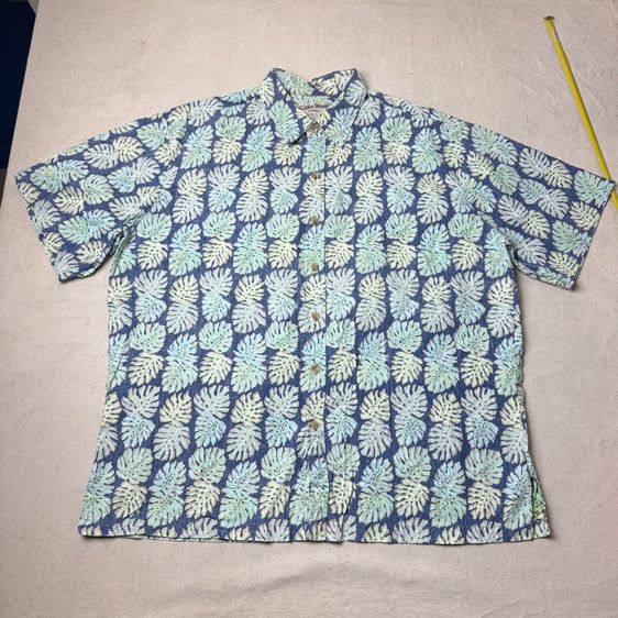 เสื้อฮาวายลายดอก​ Cooke Street made in Hawaii Size XL​ รูปที่ 2