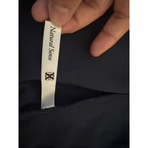 แจ็คเก็ตซิป SATUR สีกรม แขนแถบครีม Size M รูปที่ 4