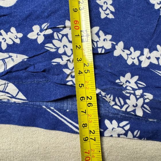 เสื้อฮาวายลายดอก 80s​ OP Ocean Pacific Size S รูปที่ 13