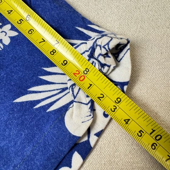 เสื้อฮาวายลายดอก 80s​ OP Ocean Pacific Size S รูปที่ 12