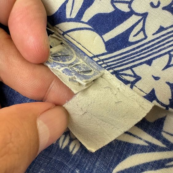 เสื้อฮาวายลายดอก 80s​ OP Ocean Pacific Size S รูปที่ 7