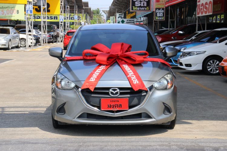 Mazda Mazda 2 2015 1.5 XD High Connect Sedan ดีเซล ไม่ติดแก๊ส เกียร์อัตโนมัติ เทา รูปที่ 2