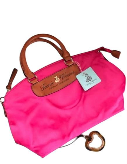 กระเป๋า Teenee Weenie ของแท้ สีชมพูสด รูปที่ 2