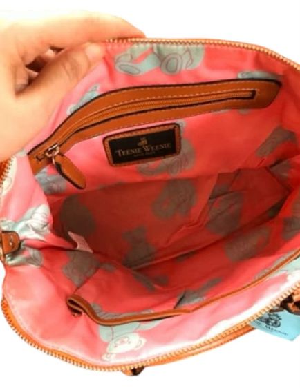 กระเป๋า Teenee Weenie ของแท้ สีส้มสด รูปที่ 3
