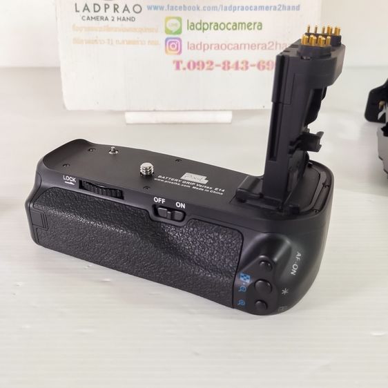 กริป Grip for Canon 70D  80D  90D ของใหม่ซื้อมาเก็บ ใหม่เหมือนมือ 1  รูปที่ 5