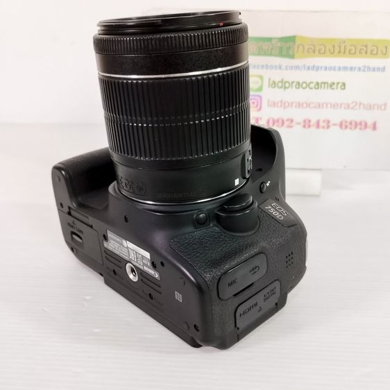 Canon 750D+18-55 STM มี WiFi เครื่องสวย เมนูไทย ใช้งานง่าย อุปกรณ์ครบ  Canon EOS 750D + Lens EF-S 18-55mm.IS STM ใหม่ ผิวสากๆ จอไม่ดำ ยางไม่ รูปที่ 15