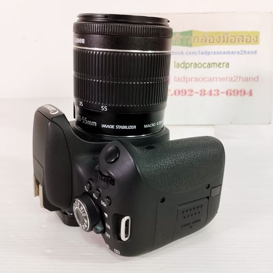 Canon 750D+18-55 STM มี WiFi เครื่องสวย เมนูไทย ใช้งานง่าย อุปกรณ์ครบ  Canon EOS 750D + Lens EF-S 18-55mm.IS STM ใหม่ ผิวสากๆ จอไม่ดำ ยางไม่ รูปที่ 13