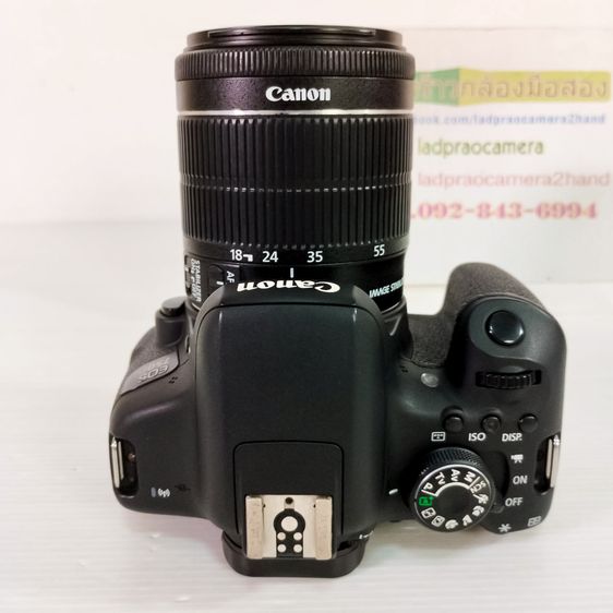 Canon 750D+18-55 STM มี WiFi เครื่องสวย เมนูไทย ใช้งานง่าย อุปกรณ์ครบ  Canon EOS 750D + Lens EF-S 18-55mm.IS STM ใหม่ ผิวสากๆ จอไม่ดำ ยางไม่ รูปที่ 12