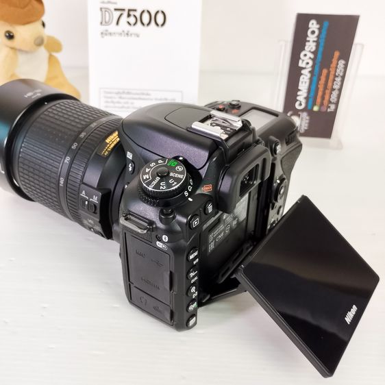 รุ่นใหม่ ชุดใหญ่จบ Nikon D7500 Lens 18-140mm.ชต.4004 ครั้ง เหมือนของใหม่ ชัตเตอร์น้อยมาก ไม่มีตำหนิใดๆ  รูปที่ 11