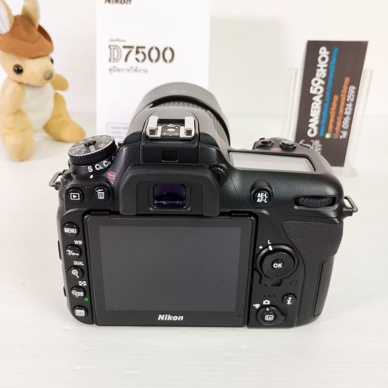 รุ่นใหม่ ชุดใหญ่จบ Nikon D7500 Lens 18-140mm.ชต.4004 ครั้ง เหมือนของใหม่ ชัตเตอร์น้อยมาก ไม่มีตำหนิใดๆ  รูปที่ 6