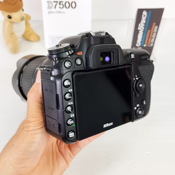 ชุดใหญ่จบ Nikon D7500 Lens 18-140mm.ชัตเตอร์ 4 พัน ครั้ง เหมือนของใหม่ ชัตเตอร์น้อยมาก ไม่มีตำหนิใดๆ  รูปที่ 5