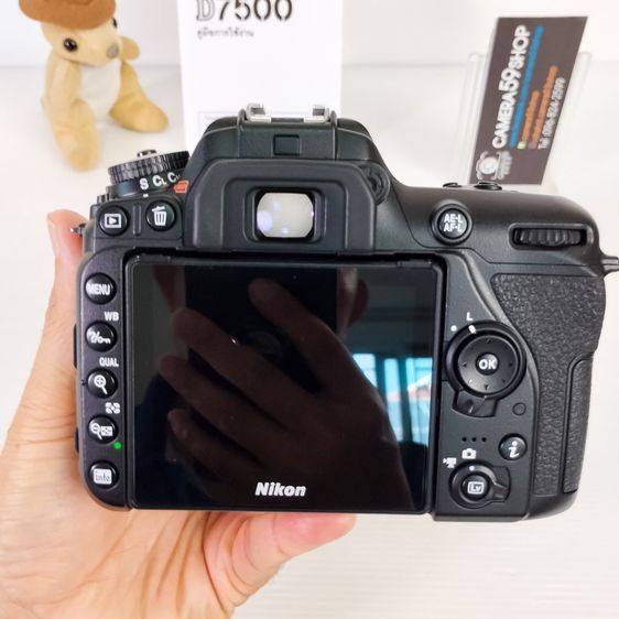 ชุดใหญ่จบ Nikon D7500 Lens 18-140mm.ชัตเตอร์ 4 พัน ครั้ง เหมือนของใหม่ ชัตเตอร์น้อยมาก ไม่มีตำหนิใดๆ  รูปที่ 4