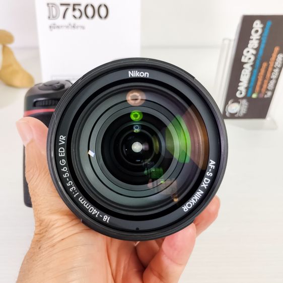 ชุดใหญ่จบ Nikon D7500 Lens 18-140mm.ชัตเตอร์ 4 พัน ครั้ง เหมือนของใหม่ ชัตเตอร์น้อยมาก ไม่มีตำหนิใดๆ  รูปที่ 11