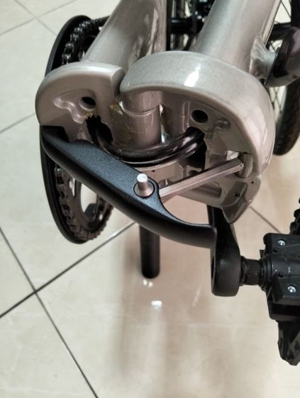 จักรยานพับ java ล้อ 16 นิ้ว เฟรมอลูมิเนียม ดิสเบรคหน้าหลัง รูปที่ 8
