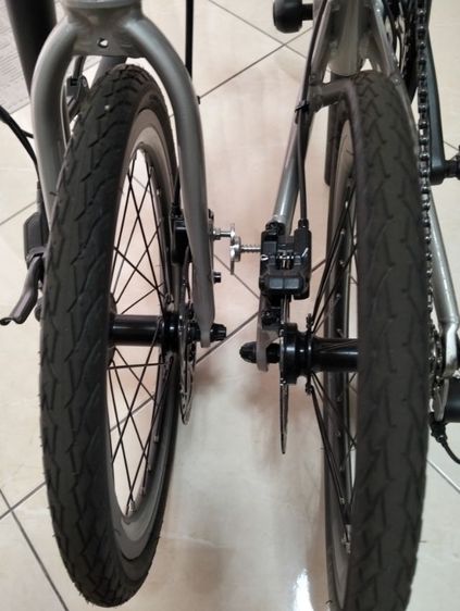 จักรยานพับ java ล้อ 16 นิ้ว เฟรมอลูมิเนียม ดิสเบรคหน้าหลัง รูปที่ 2