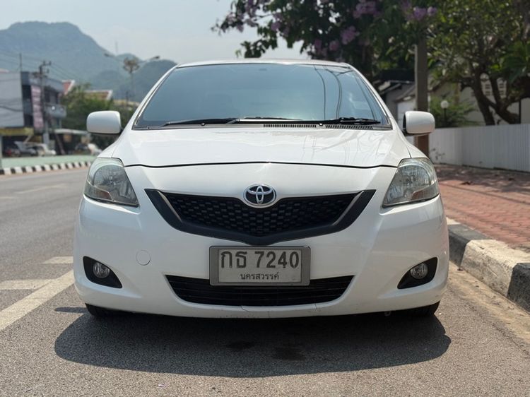 Toyota Vios 2012 1.2 E Sedan เบนซิน เกียร์ธรรมดา ขาว รูปที่ 3