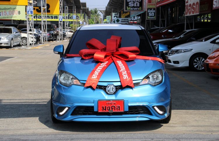 MG MG3 2016 1.5 X Sedan เบนซิน ไม่ติดแก๊ส เกียร์อัตโนมัติ น้ำเงิน รูปที่ 2