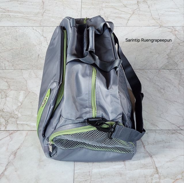 KASIKORNTHAI Duffle Bag กระเป๋าเดินทาง กระเป๋ากีฬา กระเป๋าเข้ายิม อเนกประสงค์ รูปที่ 7