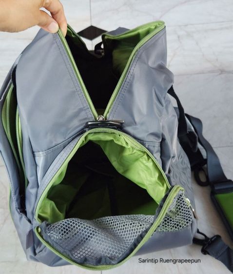 KASIKORNTHAI Duffle Bag กระเป๋าเดินทาง กระเป๋ากีฬา กระเป๋าเข้ายิม อเนกประสงค์ รูปที่ 12