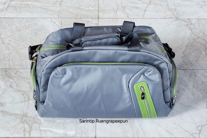 KASIKORNTHAI Duffle Bag กระเป๋าเดินทาง กระเป๋ากีฬา กระเป๋าเข้ายิม อเนกประสงค์ รูปที่ 5
