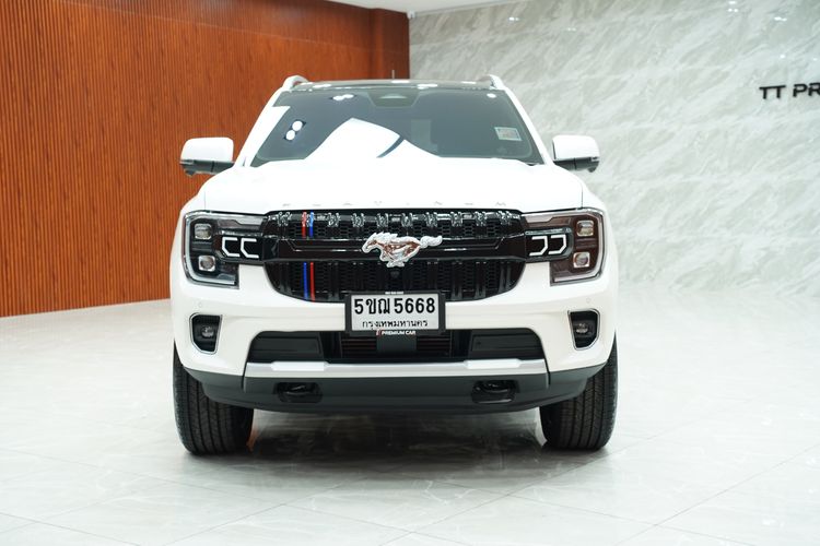 Ford Everest 2025 3.0 V6 Turbo Platinum 4WD Utility-car ดีเซล เกียร์อัตโนมัติ ขาว รูปที่ 2