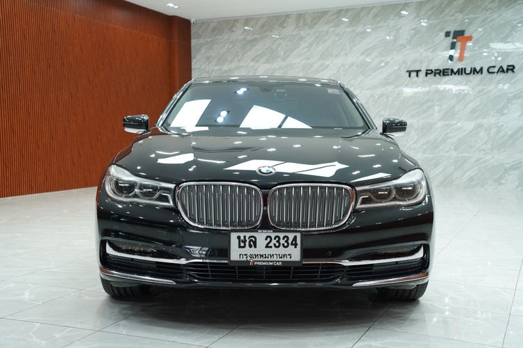 BMW Series 7 2018 740Le Sedan เบนซิน เกียร์อัตโนมัติ ดำ รูปที่ 2
