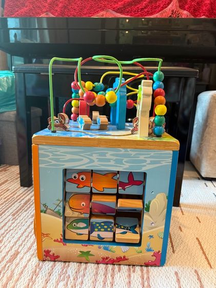 กล่องไม้ เสริมพัฒนาการลูก (มือ2)