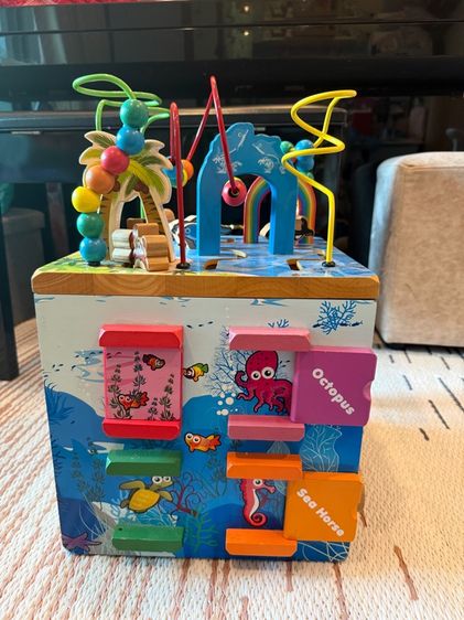 กล่องไม้ เสริมพัฒนาการลูก (มือ2) รูปที่ 5