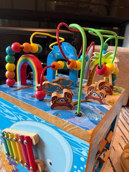 กล่องไม้ เสริมพัฒนาการลูก (มือ2) รูปที่ 7