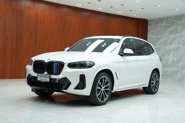BMW X3 2023 2.0 xDrive20d 4WD Utility-car ดีเซล เกียร์อัตโนมัติ ขาว รูปที่ 3
