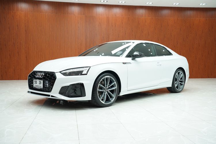 Audi Audi A5 2026 Coupe 40 TFSI S line Sedan เบนซิน เกียร์อัตโนมัติ ขาว รูปที่ 3
