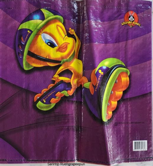 LOONEY TUNES กระเป๋ากระสอบ ขนาด 40×40 ซม. รูปที่ 3