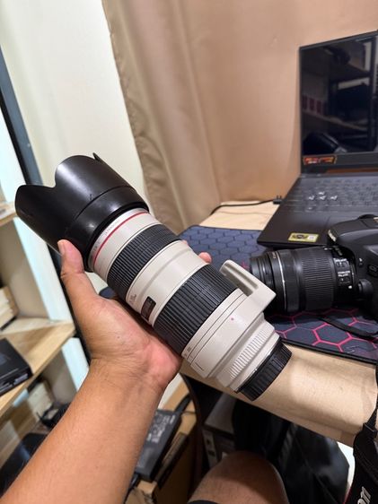 Canon EF 70-200mm f2.8L สภาพดี ไม่รา ไม่ฝ้า ใช้งานเต็มระบบ โฟกัสไว ไม่ผิดหวัง สอบถามเพิ่มเติมได้คัฟ รูปที่ 2