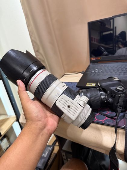 Canon EF 70-200mm f2.8L สภาพดี ไม่รา ไม่ฝ้า ใช้งานเต็มระบบ โฟกัสไว ไม่ผิดหวัง สอบถามเพิ่มเติมได้คัฟ รูปที่ 4