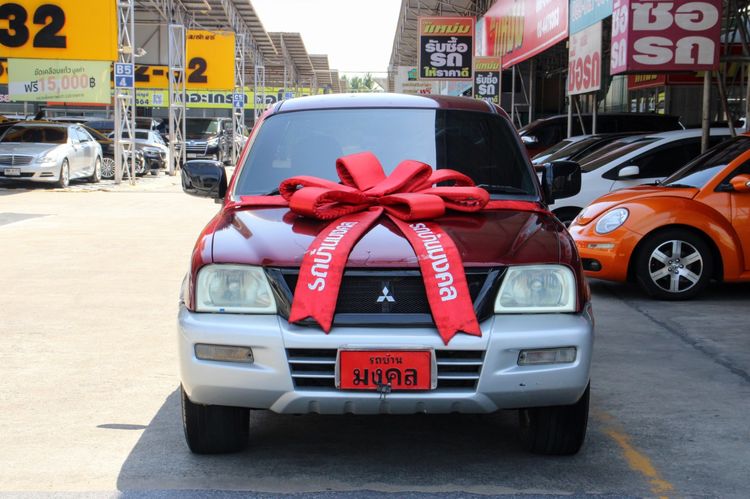 Mitsubishi L200-Strada 2004 รุ่นย่อยอื่นๆ Pickup ดีเซล ไม่ติดแก๊ส เกียร์ธรรมดา แดง รูปที่ 2