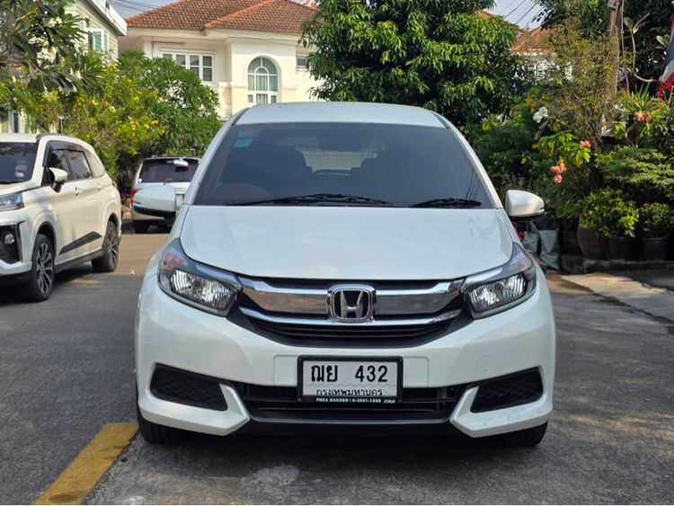 Honda Mobilio 2019 1.5 V Sedan เบนซิน ไม่ติดแก๊ส เกียร์อัตโนมัติ ขาว รูปที่ 2