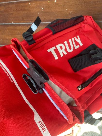 กระเป๋า TRULYBKK BAG แบก สีแดง รูปที่ 2