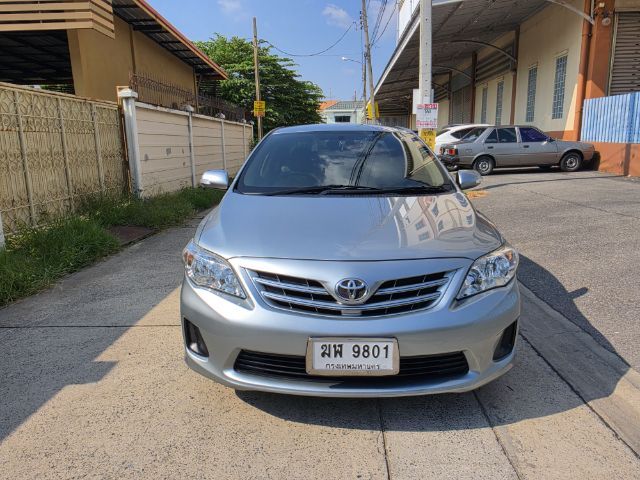 Toyota Altis 2012 1.6 G Sedan เบนซิน ไม่ติดแก๊ส เกียร์อัตโนมัติ เทา รูปที่ 2